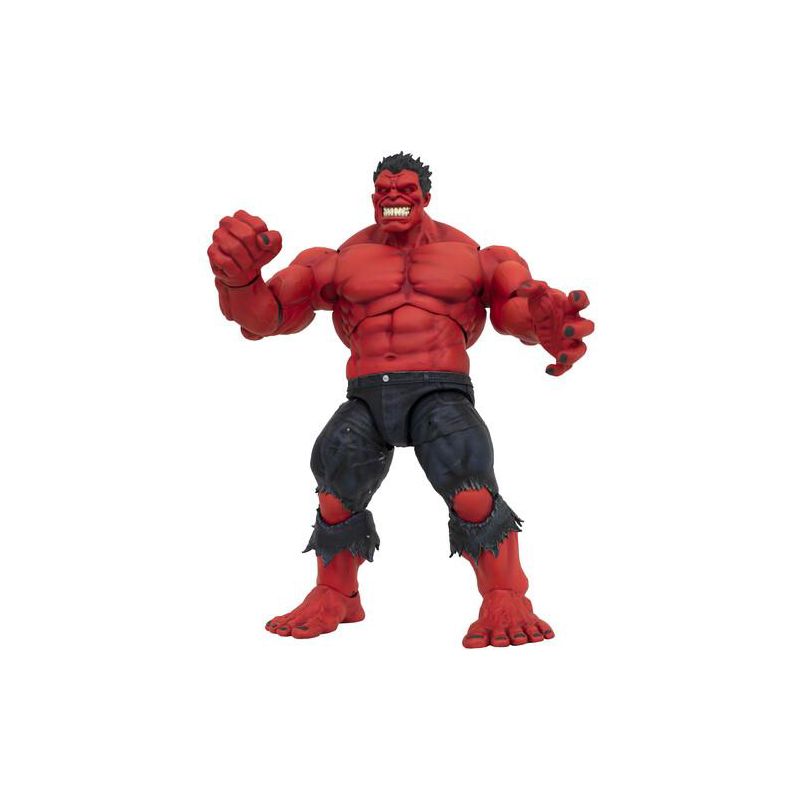 Diamond Select - Diamond Select - Marvel Select Red Hulk Action Figure, 2 of 5