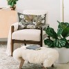 Iveta Abolina Aspen Sage Oblong Lumbar Throw Pillow Green - Deny Designs: Floral Polyester Cushion for Indoor Use - 2 of 2