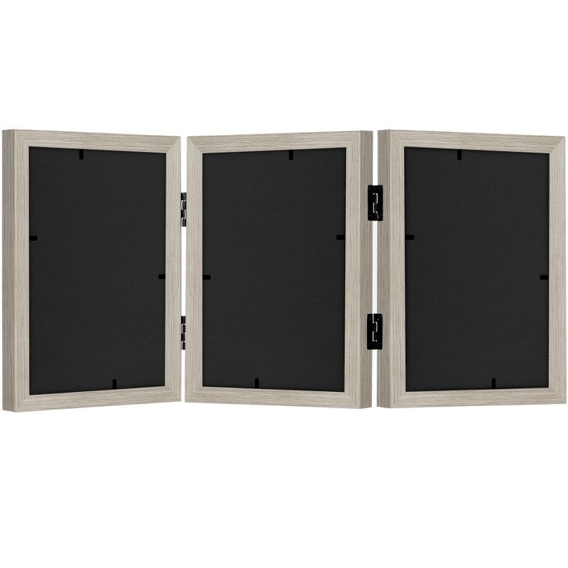 Americanflat Hinged Picture Frame with tempered shatter-resistant glass - Available in a variety of sizes and styles, 3 of 6