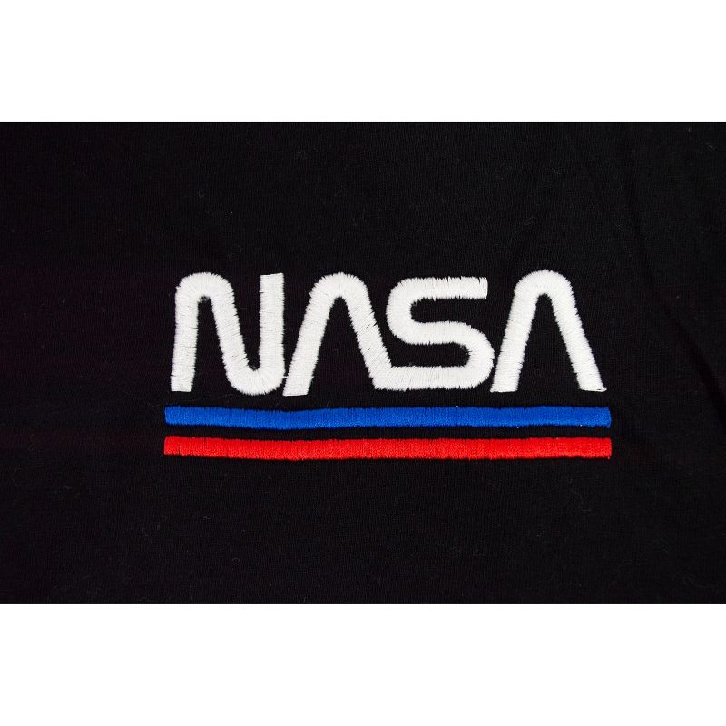 Men's NASA Embroidered Minimalist Logo T-Shirt, 2 of 6
