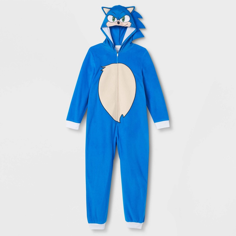 Boys' Sonic the Hedgehog Union Suit - Blue 6/7 