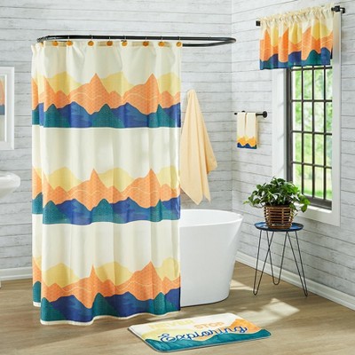 The Lakeside Collection Never Stop Exploring Bath Collection - Shower Curtain