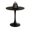 Dolonm 23.6 "Modern Circular Coffee Table Can Accommodate 2-4 People - 4 of 4