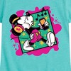 Girls' - Disney - Mickey Music Stroll Fitted Short Sleeve Graphic T-Shirt - 2 of 4