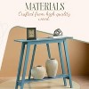 Kings Brand Furniture Console Table - Narrow Sofa Table with Storage Shelf for Hallway, Front Hall, Entryway, Living Room - 4 of 4
