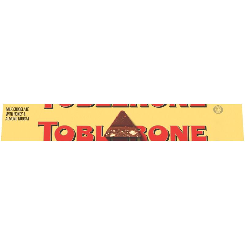 TOBLERONE Swiss Milk Chocolate Candy Bar - 3.52oz, 1 of 15