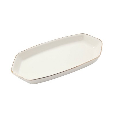 Kendra Scott Ceramic Eleanor Large Jewelry Tray - White