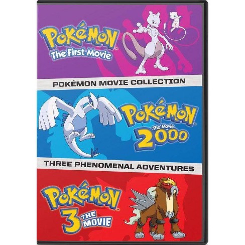 Pokemon: The First Three Movies (DVD)(2018)