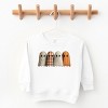 Four Ghosts Shadow Quilted Printed - Toddler Graphic Sweatshirt and Youth Graphic Sweatshirt - 2 of 3