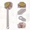 Unique Bargains Double Side Long Handle Bath Brush 15.35"x4.72"x4.13" 1 Pc - 3 of 4