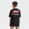 Boys' Formula One Short Sleeve Graphic T-Shirt - Black - 3 of 4