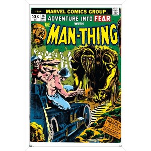 Trends International Marvel Comics: Man-Thing #16 Framed Wall Poster Prints - 1 of 4