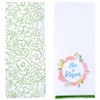 The Lakeside Collection Embroidered Kitchen Towels Religious Set of 2 - 2 of 4