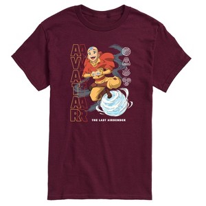 Men's - Avatar: The Last Airbender - Aang Air Bending Short Sleeve Graphic T-Shirt - 1 of 4