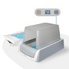 PetSafe ScoopFree Complete Plus Covered Self-Cleaning Cat Litter Box with Disposable Crystal Litter Tray - White - 2 of 4