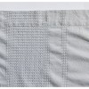 LunaLulinlk Soft Silver Waffle Stripe Shower Curtain - 3 of 4