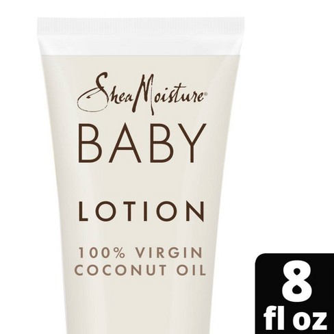 SheaMoisture Baby Lotion 100% Virgin Coconut Oil Hydrate & Nourish for Delicate Skin - 8 fl oz - image 1 of 4