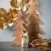 Artificial Gold Eucalyptus Blade Bundle Gold 17"H - 3 of 3