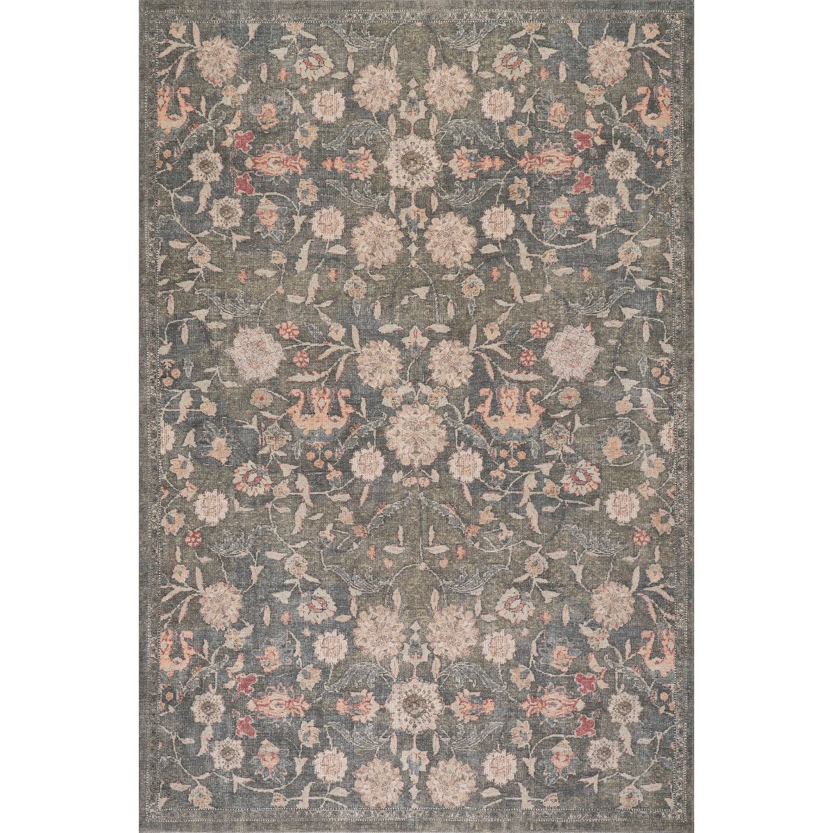 Nuloom Elaris Traditional Floral and Paisley Area Rug