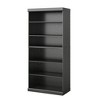 6-Story Doorless Wood Grain Decorative Storage Cabinet Bookshelf - 3 of 4