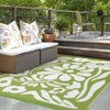 Lahome Outdoor Plastic Straw Rug-Waterproof Reversible Mat for Patio,Balcony,Deck,Backyard,Beach - 2 of 4