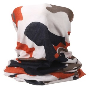 Unique Bargains Breathable Elastic Cycling Fishing Running Neck Gaiter Face Mask - 1 of 4