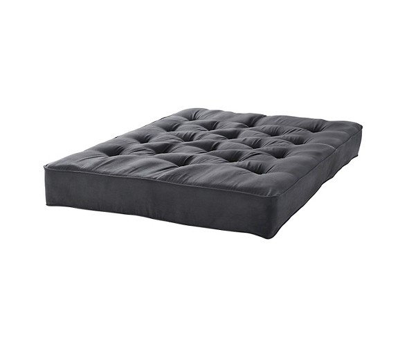 8&#34; Full Futon Mattress Gray - Sofas 2 Go