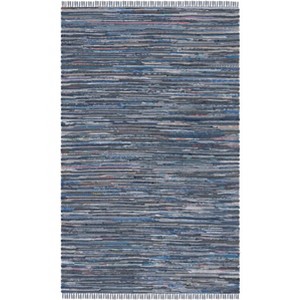 Rag Rug RAR121 Hand Woven Indoor Rugs - Safavieh - 1 of 4