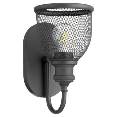 Quorum Lighting Omni 1-Light Noir Wall Sconce