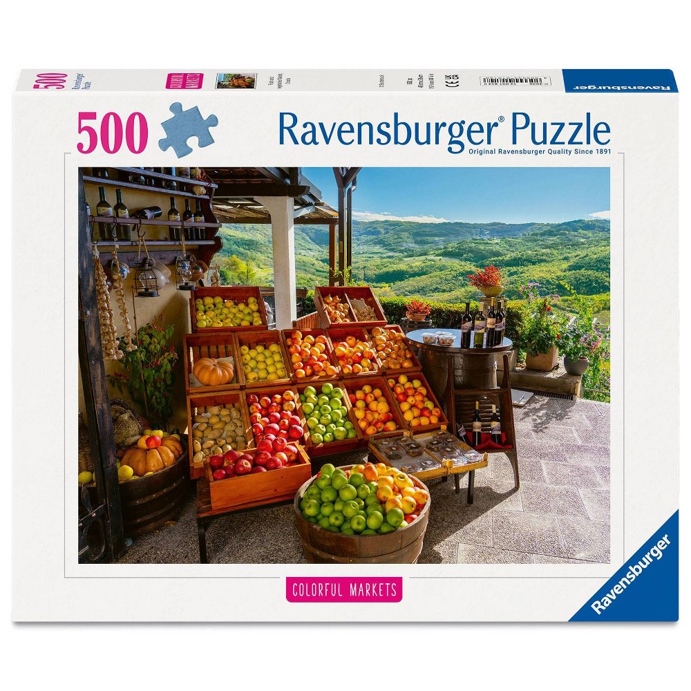 Ravensburger Fruit and vegetable market Croatia Jigsaw Puzzle - 500pc