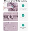 Toiletry Bag for Women with Dual-Padded Handles, Puffy Lightweight Makeup Bag - 2 of 4