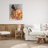 Stupell Industries Autumn Crow Pumpkin Botanicals Canvas Wall Art - 2 of 4