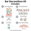 Big Dot of Happiness Colorful Floral Happy Mother's Day - DIY We Love Mom Party Mimosa Bar Signs - Drink Bar Decorations Kit - 50 Pieces - 3 of 4