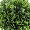 GlasFlength Artificial Plants Small Fake Plants Artificial Grass Plants Faux Plants for Indoor Home Table Decoration, Green, 5"*5"*5" - 3 of 4