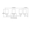 Elk Home Belmar 3 - Light Vanity in  Oil Rubbed Bronze - 2 of 2