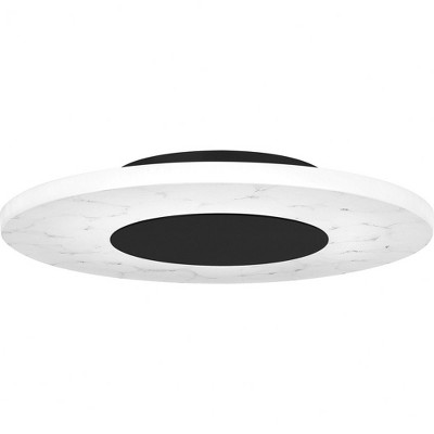 Quoizel Lighting Rockwell 1 - Light Flush Mount in  Matte Black