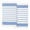 Linum Home Textiles 2pc Herringbone Pestemal Beach Towel Royal Blue/White : Microfiber, Machine Washable, Non-Slip Backing - image 2 of 4