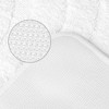 Unique Bargains Microfiber Bathroom Floor Geometry Absorbent Non-Slip Washable Mats 2 Pcs - 4 of 4