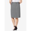 Jessica London Women's Plus Size Tummy Control Bi-Stretch Pencil Skirt - 3 of 4