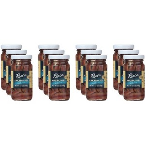 Reese Anchovies in Olive Oil - Case of 12 - 3.5 oz - 1 of 2