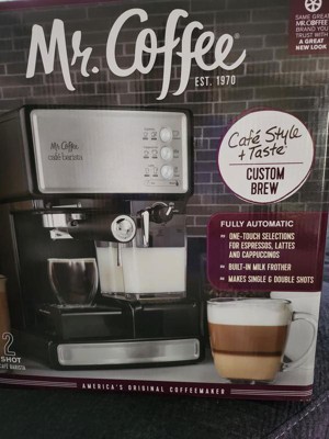 Mr. Coffee Cafe Barista review: An automatic espresso machine that