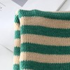 Anna-Kaci Striped Knit Scarf Lightweight Soft Stretch Fabric for Easy Styling 43.5×15 Inches - 3 of 3