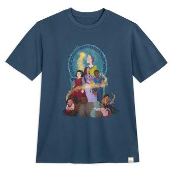 Men's Wish Characters Short Sleeve Graphic T-Shirt - Dark Blue - Disney Store