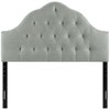 Modway Sovereign Queen Upholstered Fabric Headboard -  Padded with foam  - Frame: MDF, LVL, Plywood, Fabric Material: 100% Polyester - 3 of 4