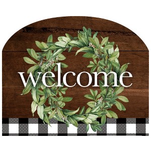 Briarwood Lane Everyday Art Sign 8.25x10.25 Farmhouse Wreath Art Sign - 1 of 4