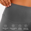 Women's High Waist Leggings with Side Pockets , Soft Stretch, Moisture Wicking, Polyester Spandex Women Activewear by Lux Decor Apparel - 4 of 4