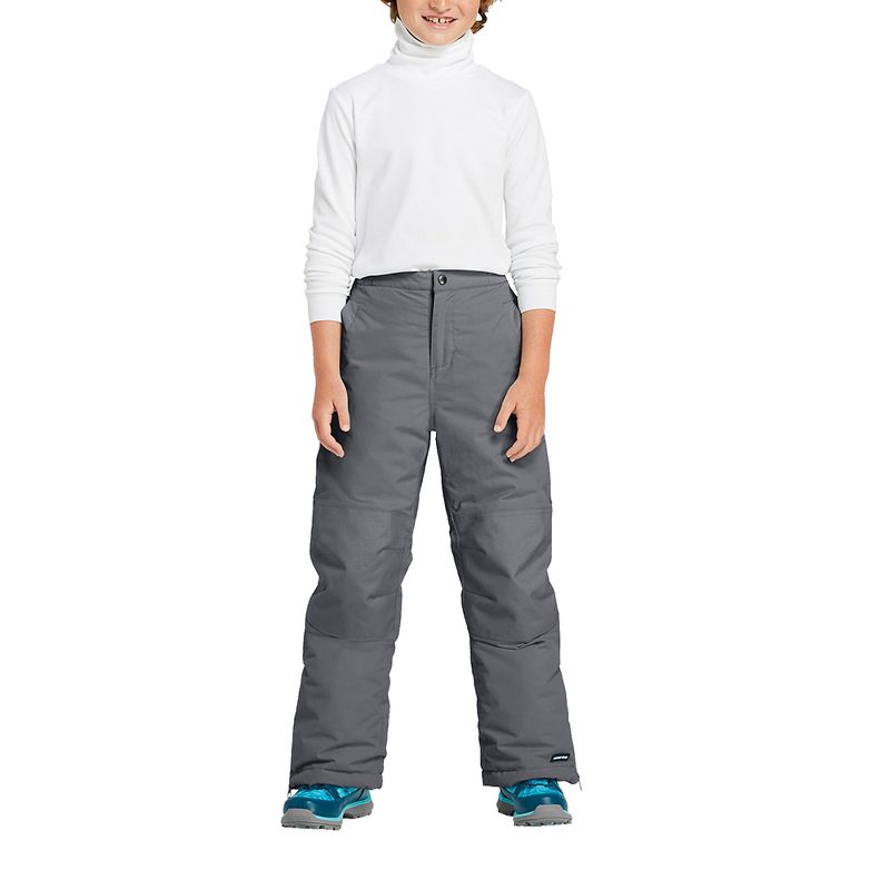 Lands' End Kids Slim Squall Waterproof Insulated Iron Knee Winter Snow Pants, 4 of 7
