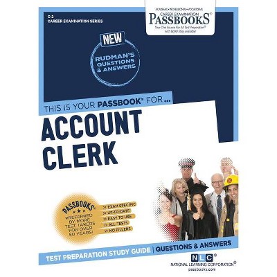 Account Clerk, 2 - (Career Examination) by  National Learning Corporation (Paperback)