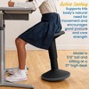 ECR4Kids SitWell Wobble Stool, Adjustable Height - 3 of 4