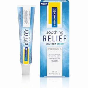 Preparation H Soothing Relief Anti-Itch Cream - 0.9 oz - 1 of 4
